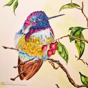 Birds and Berries by Debra Williamson