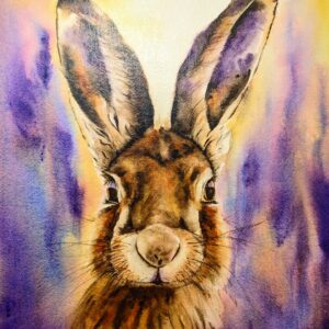 Portrait of a Bunny by Debra Williamson