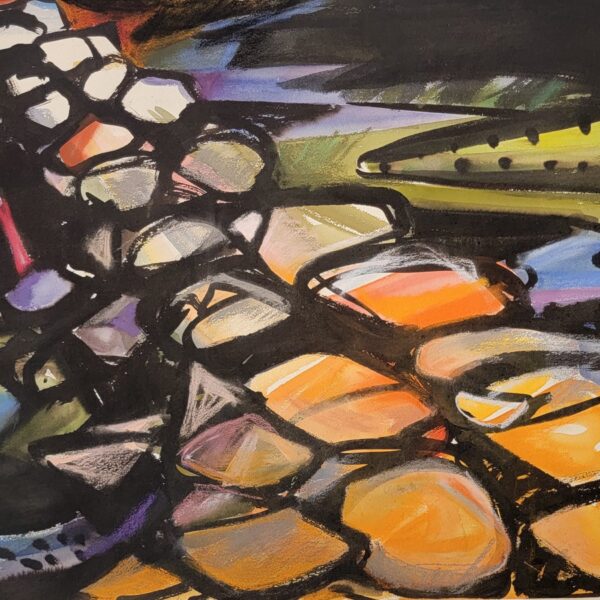 Breakwater No3 by Myrna Harrison