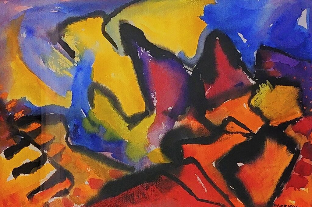 Landscape Thoughts No4 by Myrna Harrison