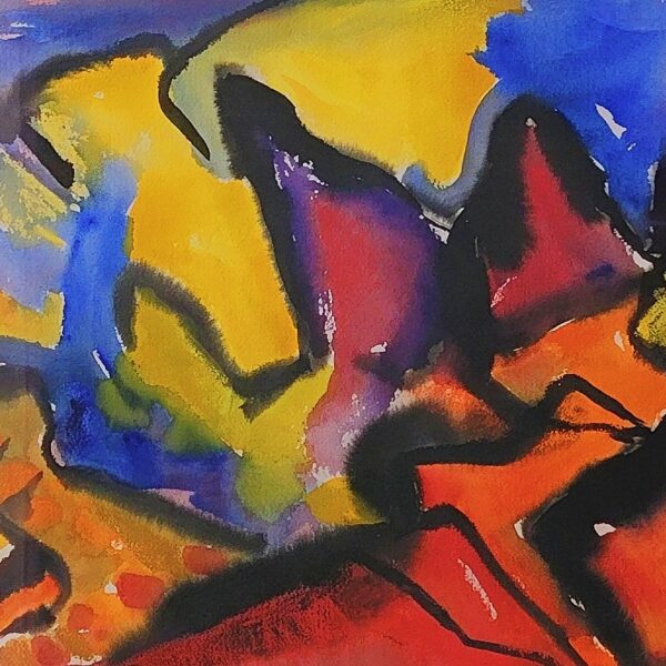 Landscape Thoughts No4 by Myrna Harrison