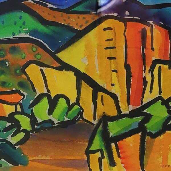 Rincon Road Canyon No1 by Myrna Harrison