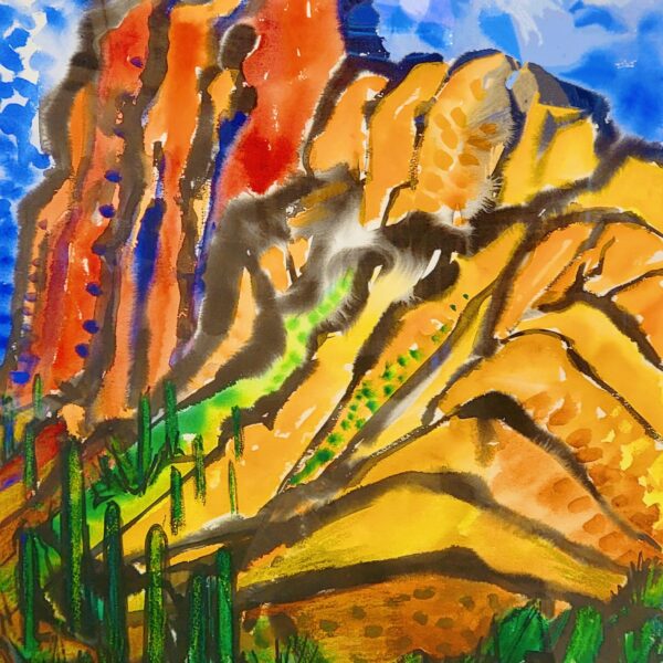 Vulture Peak North Side No3 by Myrna Harrison