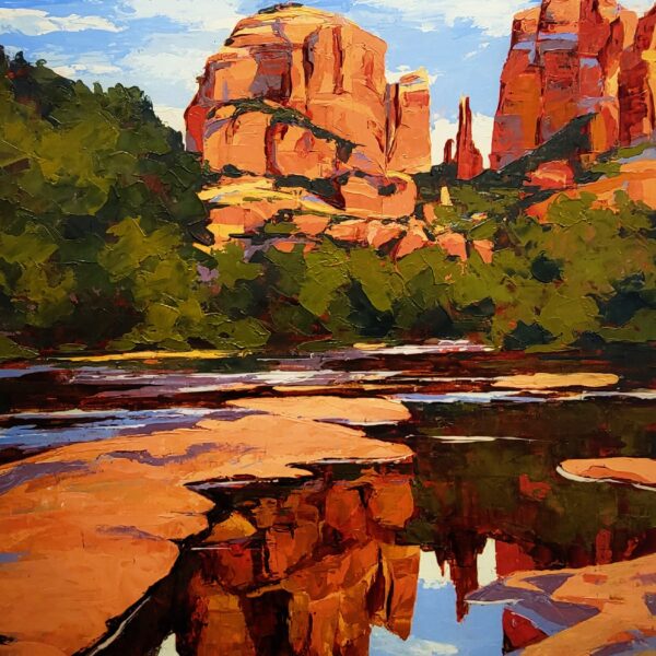 Reflection Sedona by Hadley Rampton