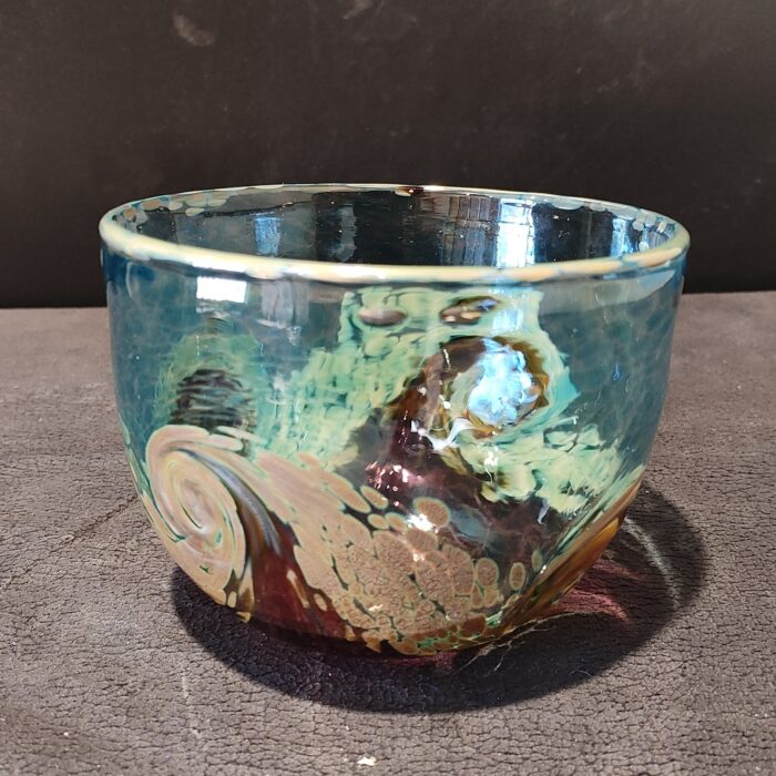 Medium Glass Bowl by George Averbeck