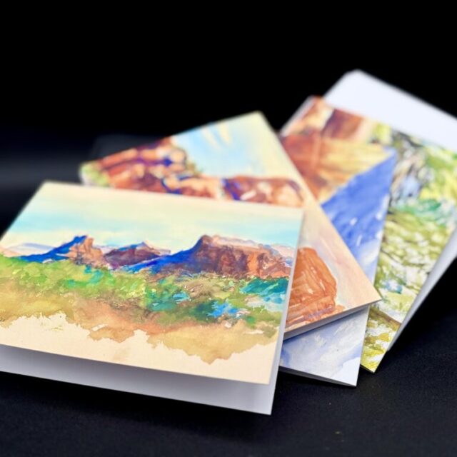 Notecards (Pack of 4) by Christine Liske