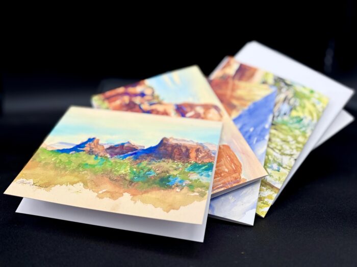 Notecards (Pack of 4) by Christine Liske