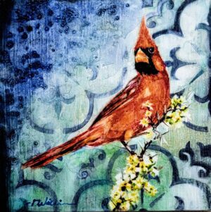Red Cardinal by Debra Williamson