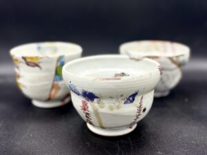 Teabowls by Laura Bloomenstein