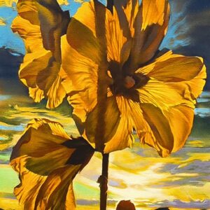 Hollyhock (Dawn) by Alex Rupert