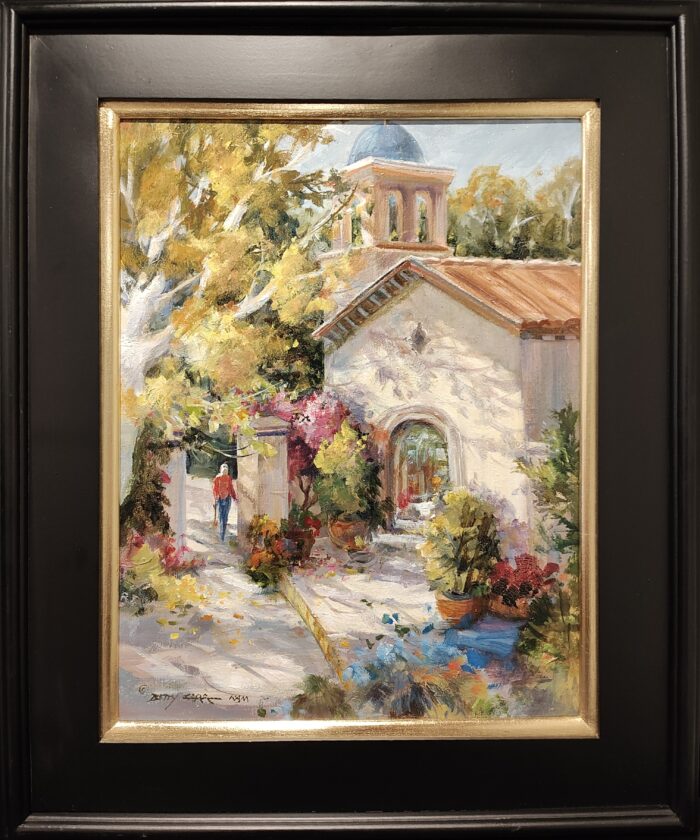 Tlaquepaque Chapel in the Fall by Betty Carr