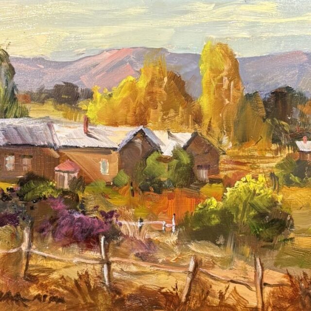 Morning Light in the Verde Valley by Betty Carr