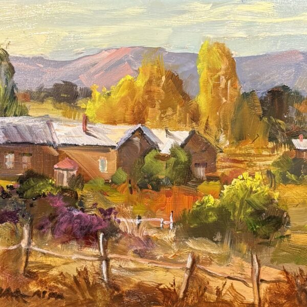 Morning Light in the Verde Valley by Betty Carr