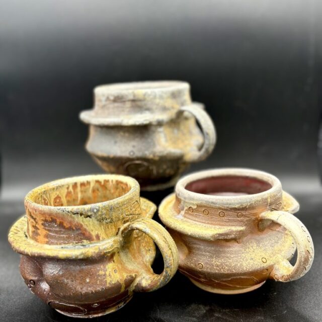 Saturn Ring Mugs by Ian K. Hall