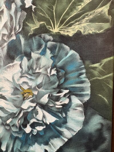 Hollyhock (Twilight) by Alex Rupert