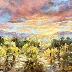 Vineyard Glow by Betty Carr