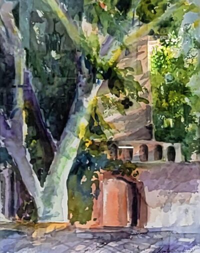 Tlaquepaque Strolling by Christine Liske