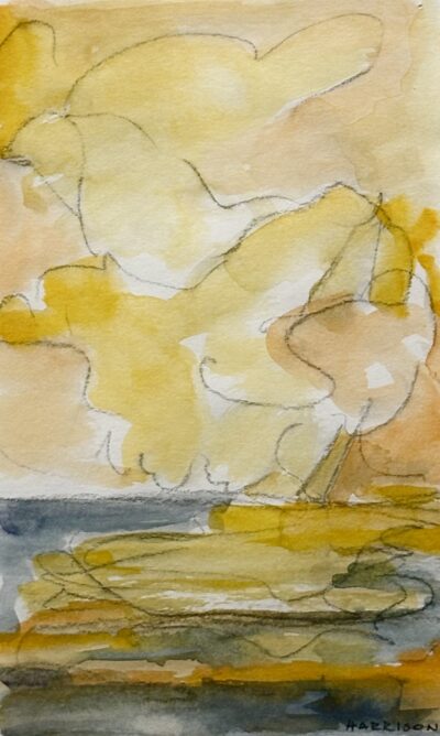 Bay Sunrise #3 by Myrna Harrison