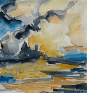 Bay Sunrise #5 by Myrna Harrison