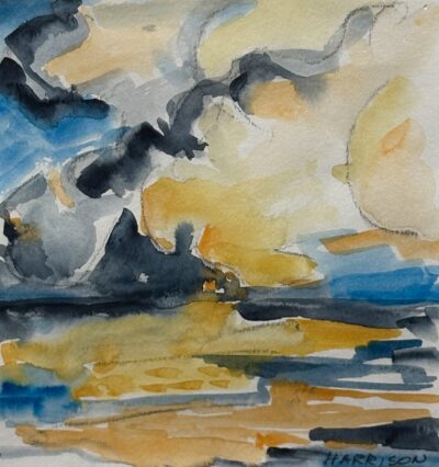 Bay Sunrise #5 by Myrna Harrison