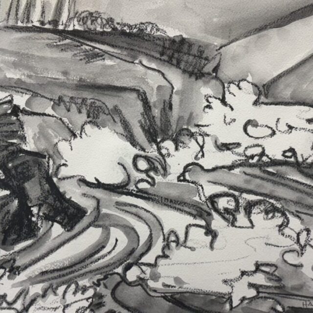 Gihon River Johnson Vermont No3 by Myrna Harrison