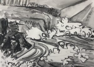 Gihon River Johnson Vermont No3 by Myrna Harrison