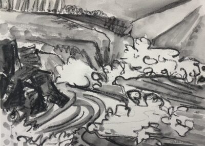 Gihon River Johnson Vermont No3 by Myrna Harrison