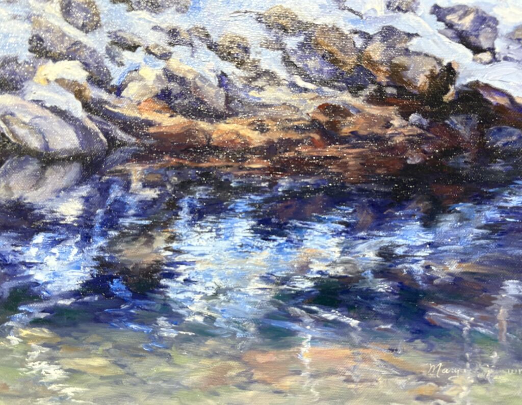 Oak Creek Reflections by Mary Lois Brown