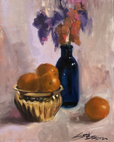 Oranges by Gretchen Lopez