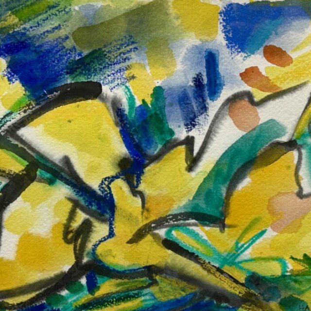 Sonoran Spring Memory No2 by Myrna Harrison