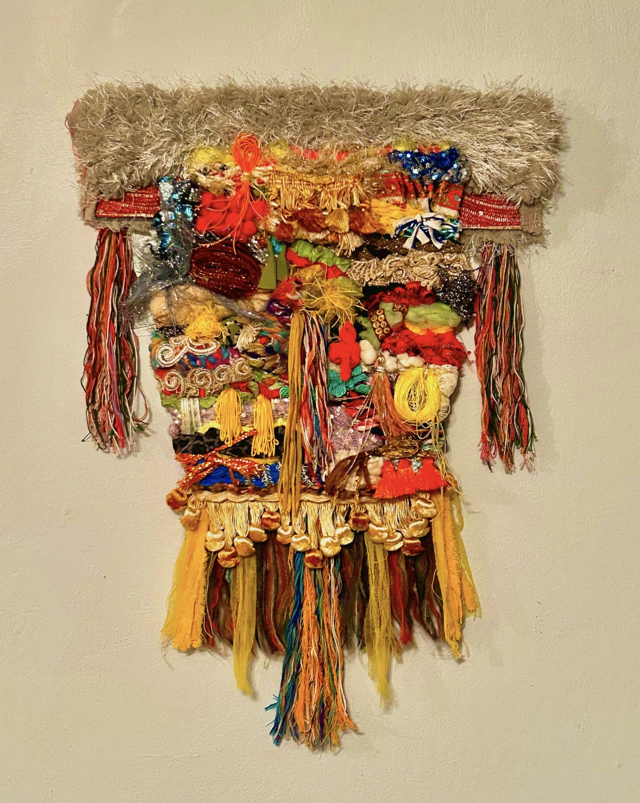 Ultra-Textural Mixed Media Weaving on a Simple Loom - Sedona Arts