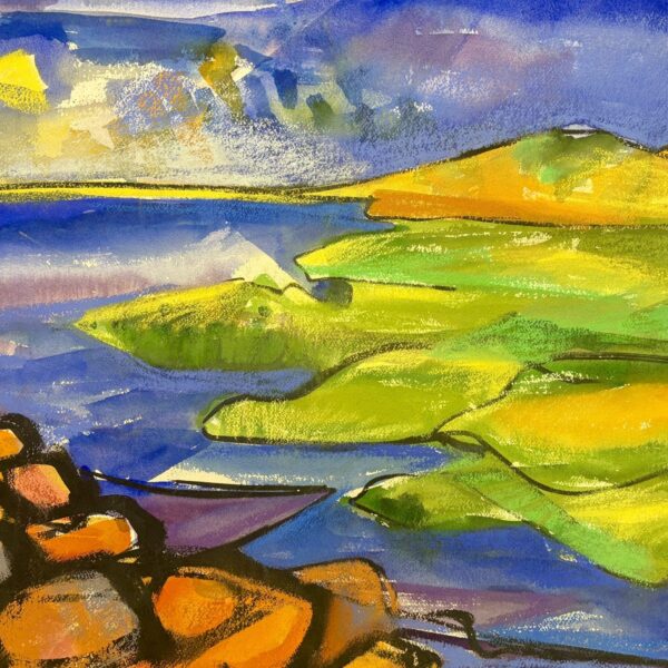 Coastline 1995 by Myrna Harrison