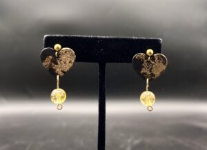 Citrine Earrings LP-E7 by Leonor Pisano