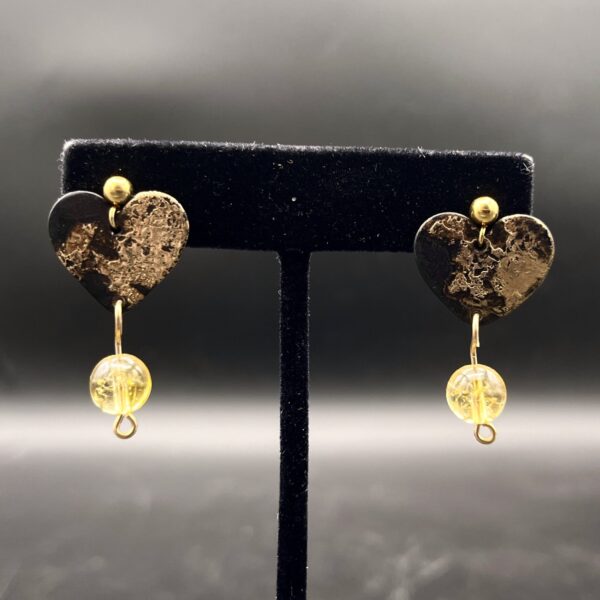 Citrine Earrings LP-E7 by Leonor Pisano