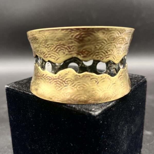 Steel and Brass Bracelet LP-ST1B by Leonor Pisano