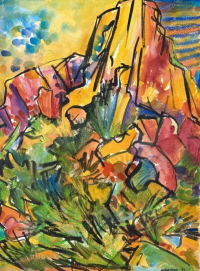 Mountain Rising by Myrna Harrison