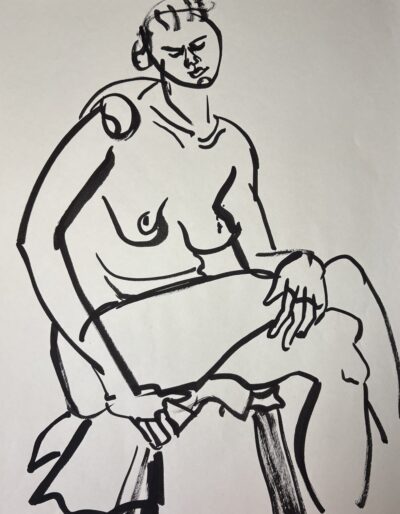Nude Study No6 by Myrna Harrison