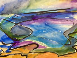 Provincetown Bay No2 by Myrna Harrison