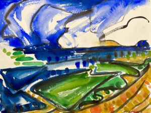 Provincetown Bay No3 by Myrna Harrison