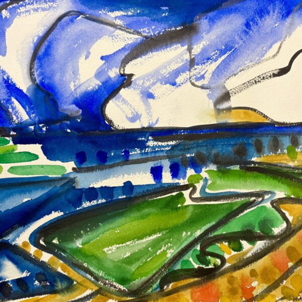 Provincetown Bay No3 by Myrna Harrison