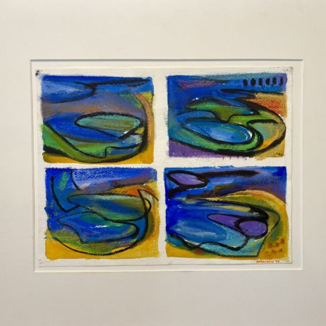 Provincetown Bay Quadrivision No1 1994 by Myrna Harrison