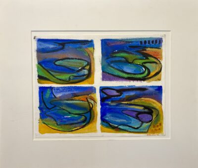 Provincetown Bay Quadrivision No1 1994 by Myrna Harrison