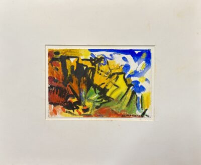 Rock Outcropping No7 1998 by Myrna Harrison