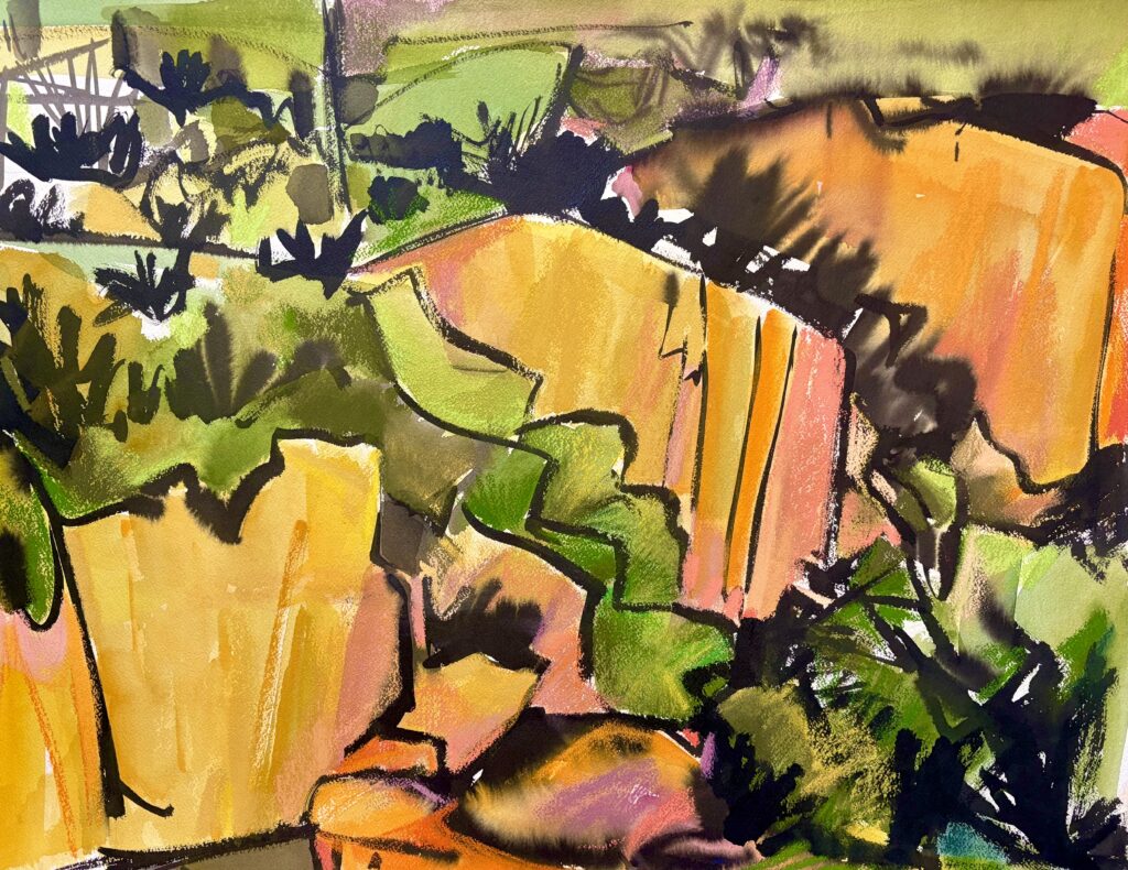 Spring Canyon by Myrna Harrison