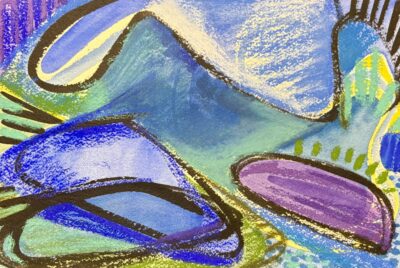 The Blues No1 1995 by Myrna Harrison