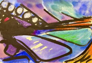 The Blues No2 1995 by Myrna Harrison