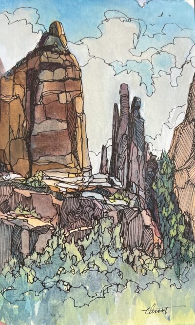 Watercolor and Ink for the Traveler