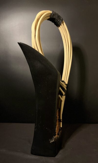 Raven Vase by Karl Williams R-2