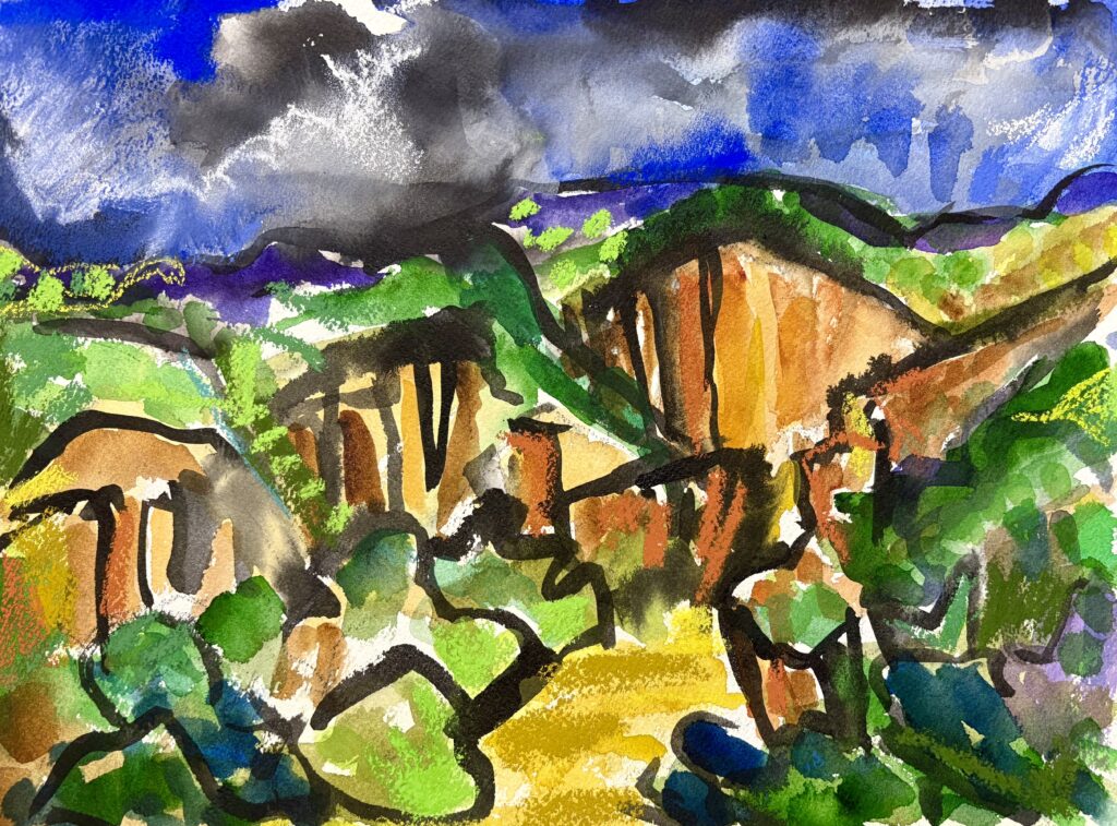 Landscape by Myrna Harrison