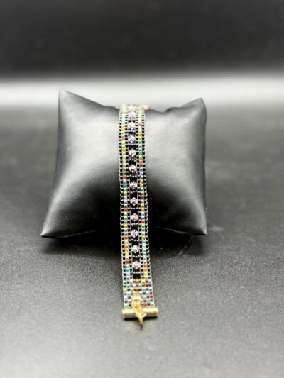 Rainbow Windows with Lavender Swarovski by Nancy Leicht NANRB3